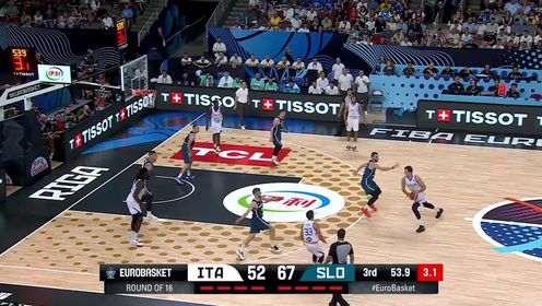 欧锦赛-东契奇42+10 丰泰基奥22分 斯洛文尼亚胜意大利进八强