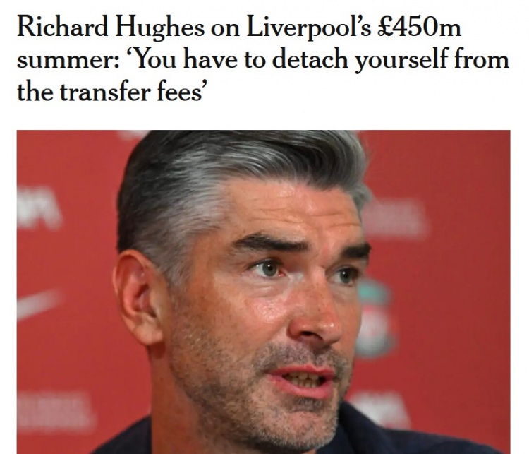 豪掷4亿多引援！红军总监：从转会费中抽离出来，球员合适最重要